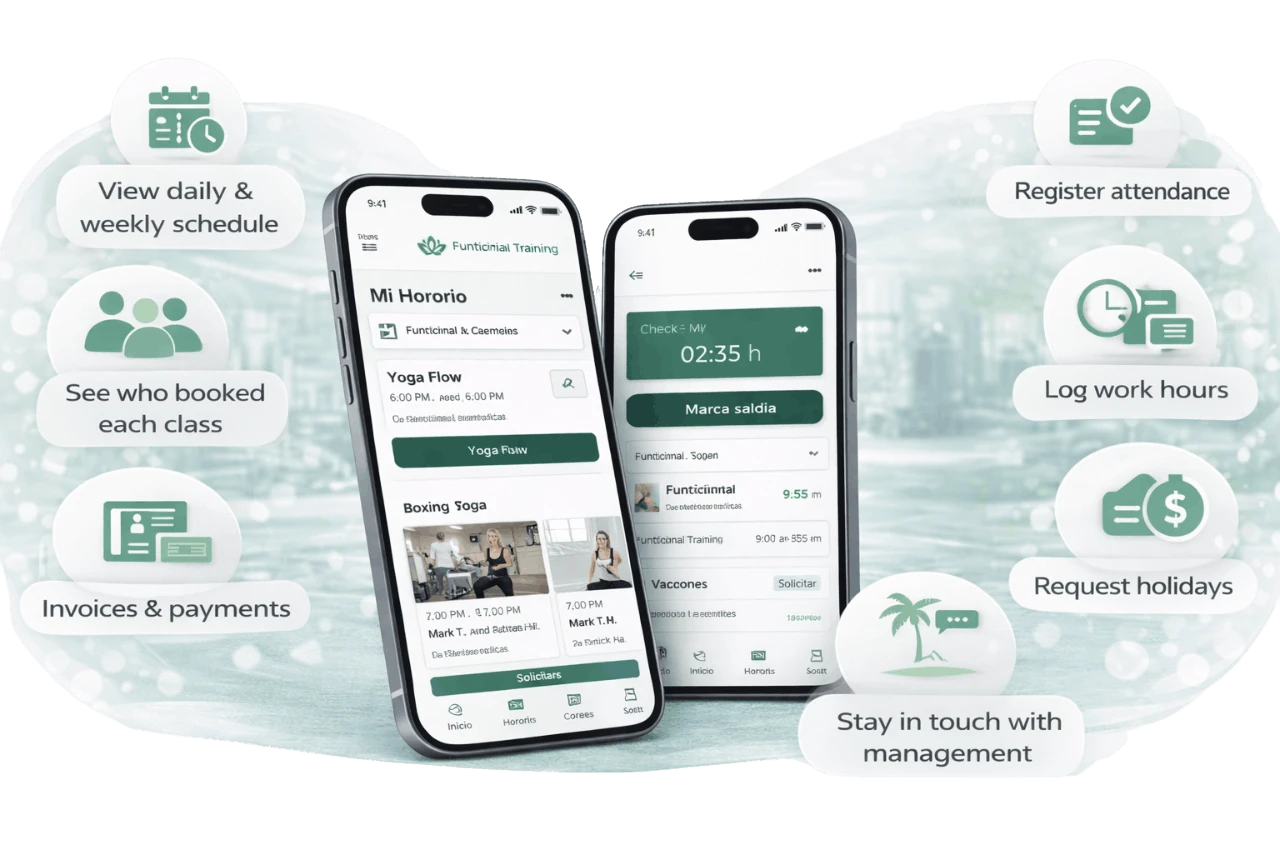 App for professionals